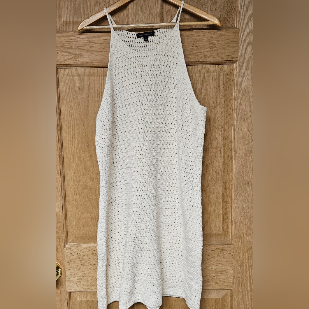 Banana Republic Xl Crochet Midi Dress
